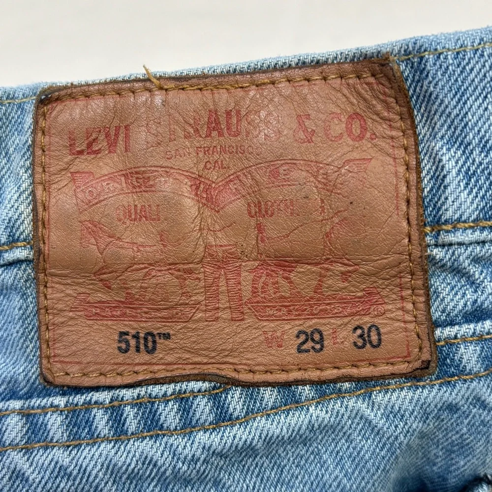 Levi’s Men’s 510 Skinny Fit Jeans 29x30 (Inseam Measures 28”) Light-Medium‎ Wash